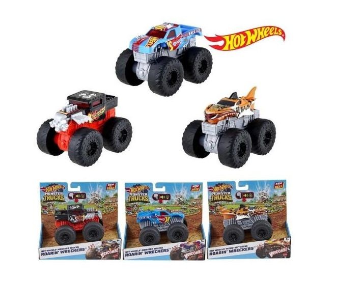 Masinuta Monster Trucks Roarin' Wreckers, asst. / 4