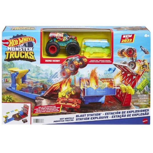 Hot Wheels Monster Trucks Blast Station / 2