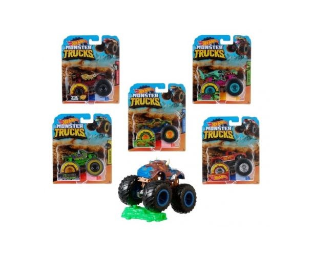 Masinuta Monster Trucks 1:64 - Skeleton Crewpack / 8