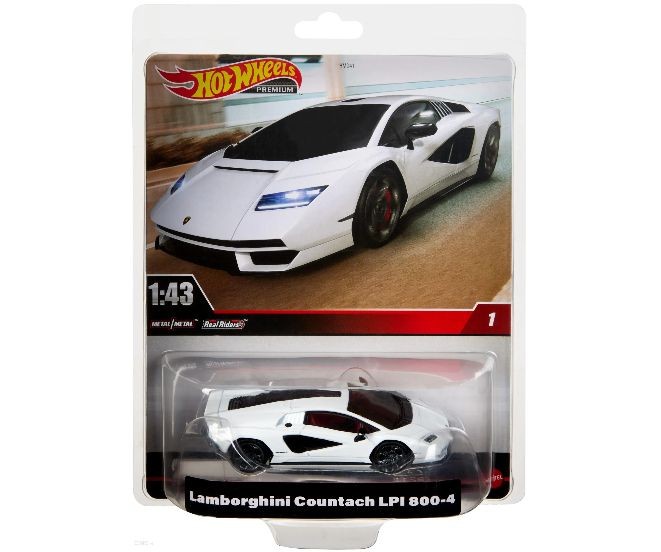 Hot Wheels Premium 1:43 -Lamborghini Countach LPI 800-4 / 6