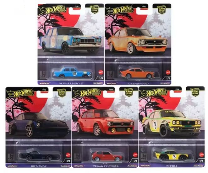Masinuta metalica Hot Wheels Premium Car Culture, 1:64, asst. / 10