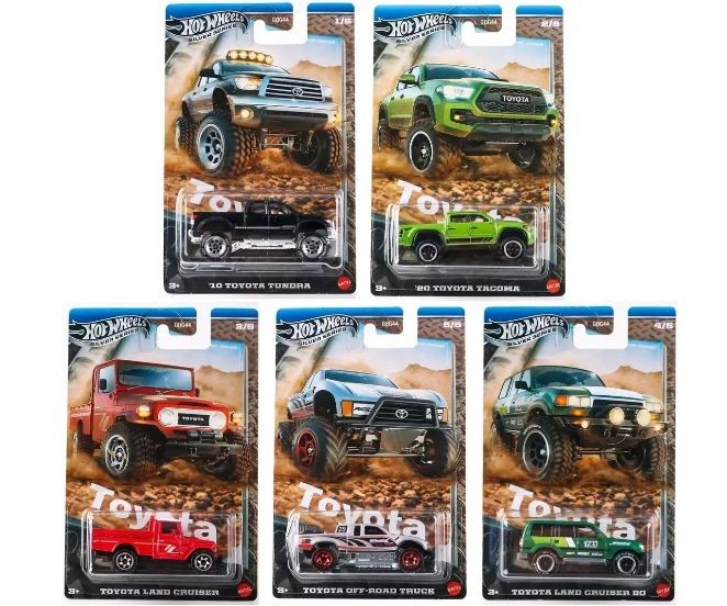 Hot Wheels Silver Series 1:64, asst.