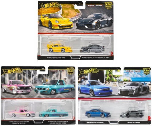 Set 2 masini Hot Wheels Premium Car Culture, 1:64, asst. / 8