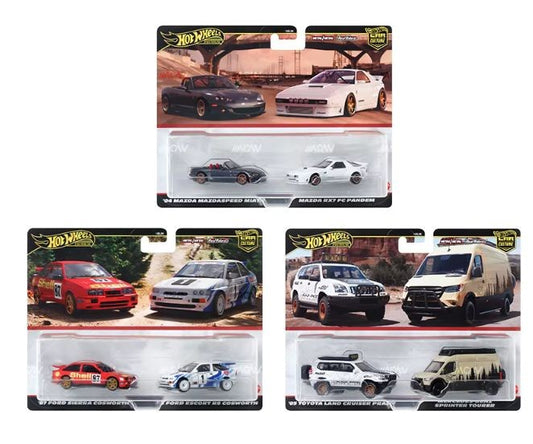 Set 2 masini Hot Wheels Premium Car Culture, 1:64, asst. / 8