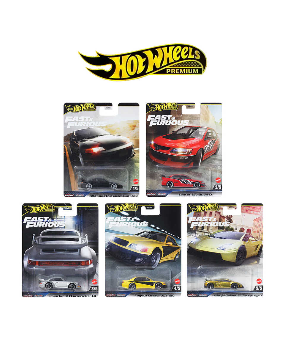 Masinuta Hot Wheels Fast and Furious 1:64, asst. / 10