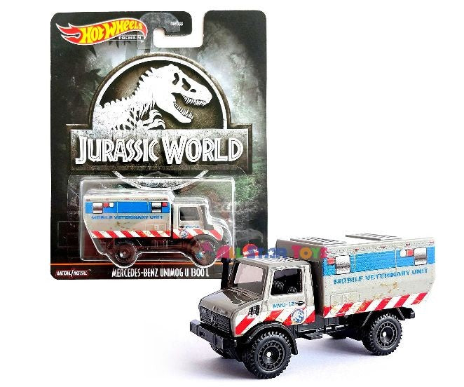 Hot Wheels Premium Jurassic World Mercedes-Benz Unimog U1300L / 10