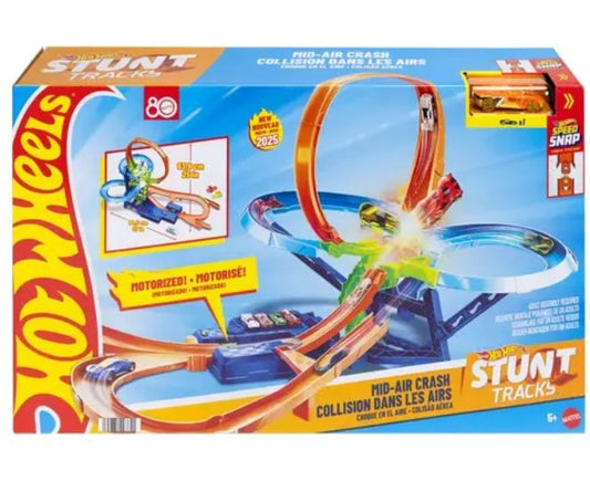 Hot Wheels Stunt Tracks Mid-Air Crash