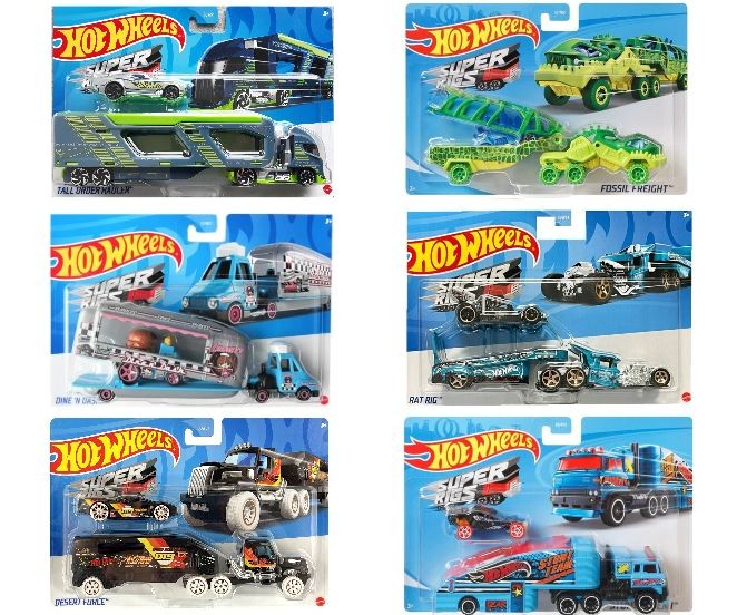 Camion transportor cu masina de curse - asortat / 6