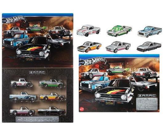 Set 6 masinute Hot Wheels de colectie - Zamac Pickup / 6