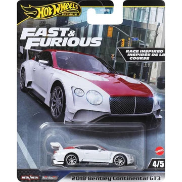 Hot Wheels Fast and Furious 1:64 - 2018 Bentley Continental GT3 / 2