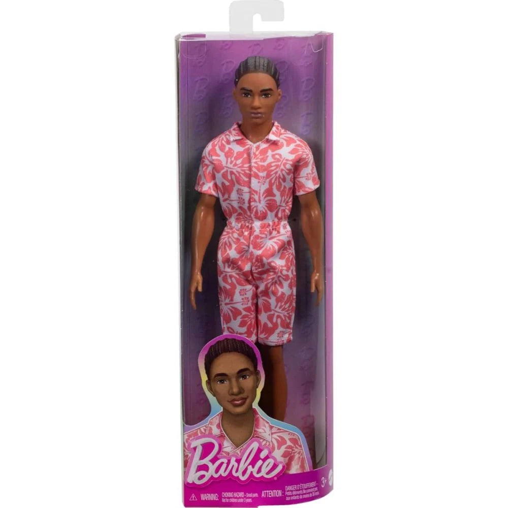 Papusa Barbie Fashionista Ken in salopeta