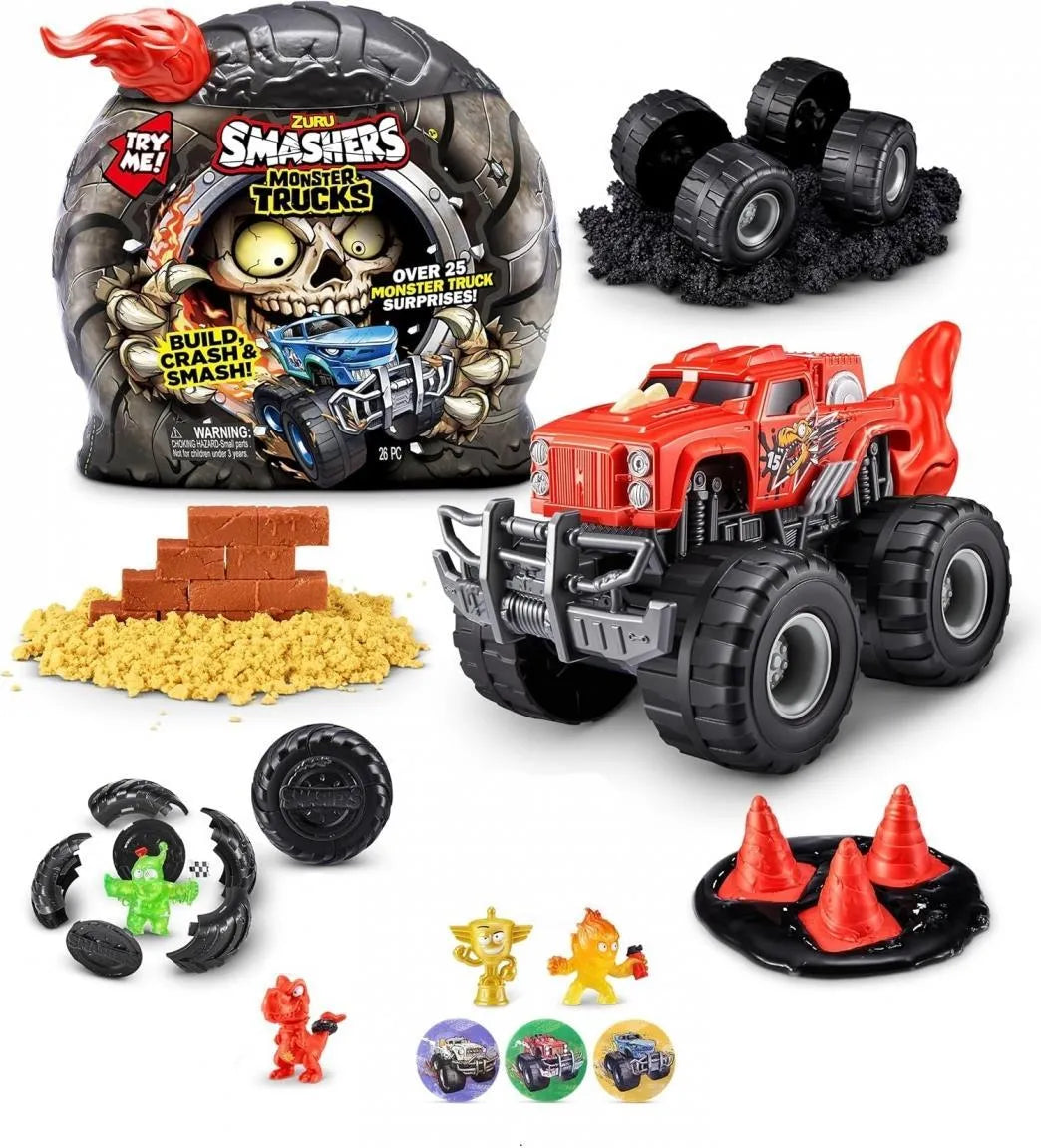 Zuru Smashers Monster Truck anvelopa cu masinuta surpriza / 1