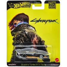 Hot Wheels Premium Quadra Turbo-R V-Tech