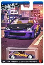 Hot Wheels Silver Series - '99 Honda Civic Type R