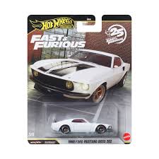 Hot Wheels Fast and Furious 1:64 - 1969 Ford Mustang Boss