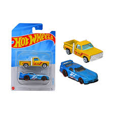Pachet 2 masinute Hot Wheels 1:64, HWD02