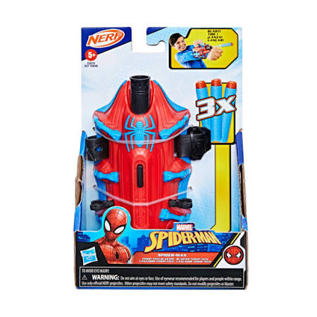 Blaster Nerf Innovation Spiderman cu 3 proiectile - Spider-Man