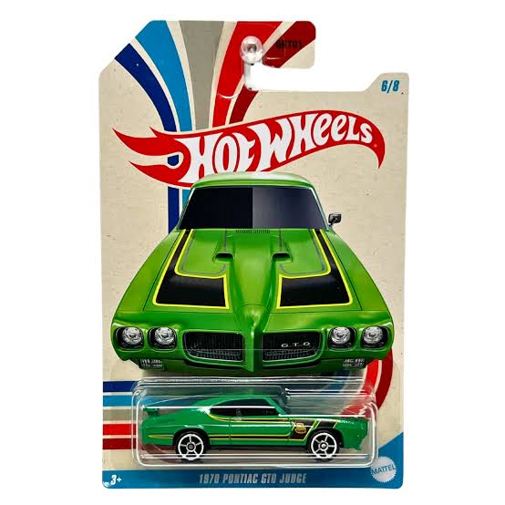 Hot Wheels  60 years '70 Pontiac GTO Judge, 1:64