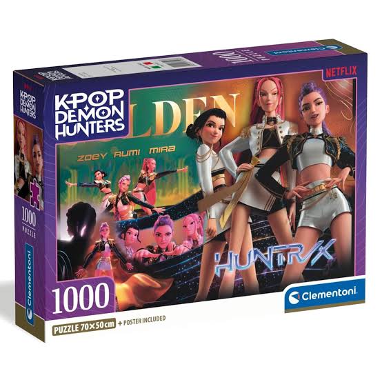 Puzzle Compact 1000 Piese - K-Pop Demon Hunters (model 3)