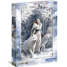 Puzzle Compact 1000 Piese Anne Stokes - Winter Guardians / 6