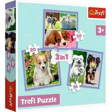 Puzzle 3 in 1 - Catelusi adorabili / 8