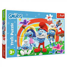 Puzzle 24 Maxi - The Smurfs