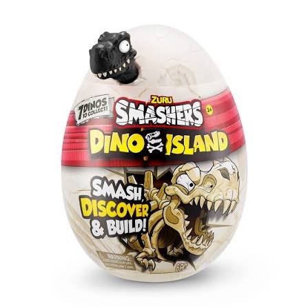 Smashers Dino Island Nano Egg - Gri