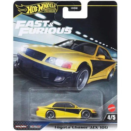 Hot Wheels Fast and Furious 1:64 - Toyota Chaser JZX 100 (Yellow)