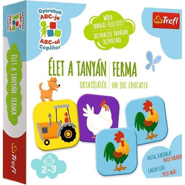 Joc educativ (carton gros/piese mari) - Ferma / 12