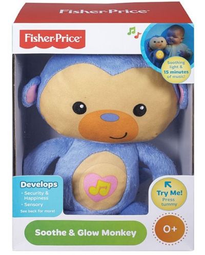 Plus Fisher Price - Maimuta luminoasa si muzicala