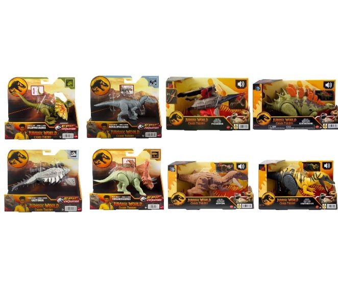 Jurassic World Chaos Theory Wild Roar - asortat / 4
