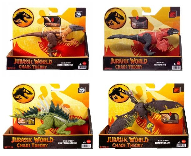 Jurassic World Strike Attack - asst. / 6