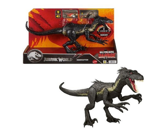 Figurina Jurassic World Ultimate Battle Damage - Indoraptor