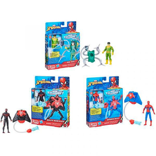 Figurina Spider-man Web Splashers - asortat / 8