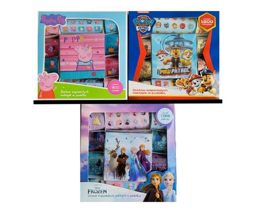 Carti cu autocolante - asortat / 8