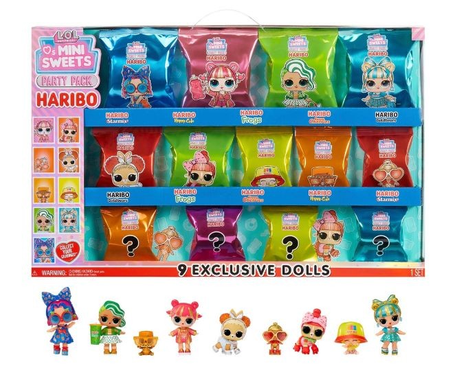 LOL Surprise Mini Sweets Party Pack - 9 papusi / 2