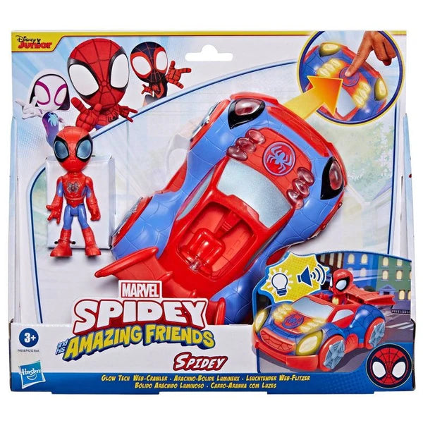 Spidey And His Amazing Friends  - Spidey Glow Tech Web-crawler  / 2