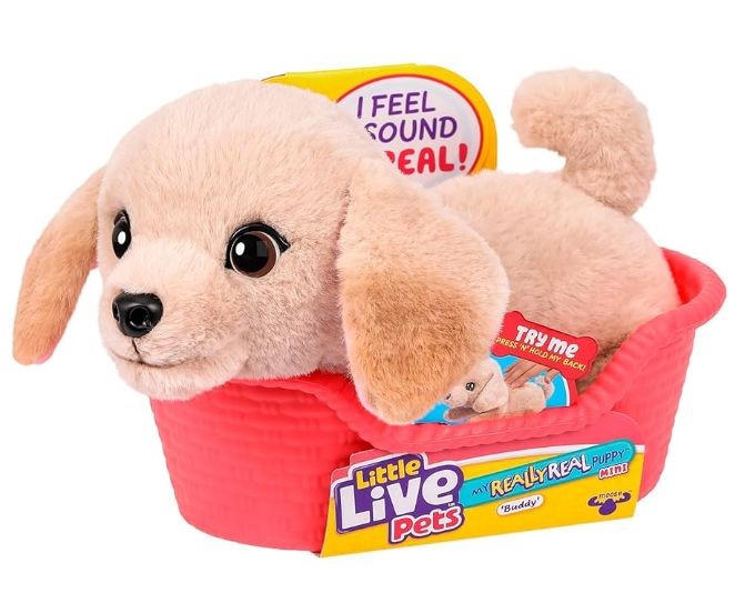 Plus interactiv Little Live Pets - Really Real Puppy, Buddy Labradorul