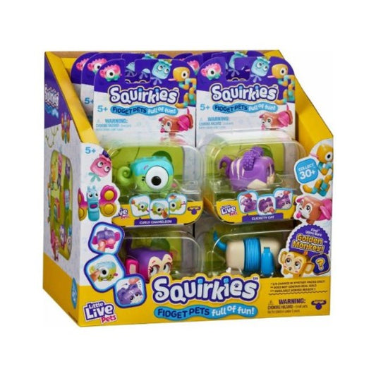 Little Live Pets Squirkies Fidget Pets, asst. / 12