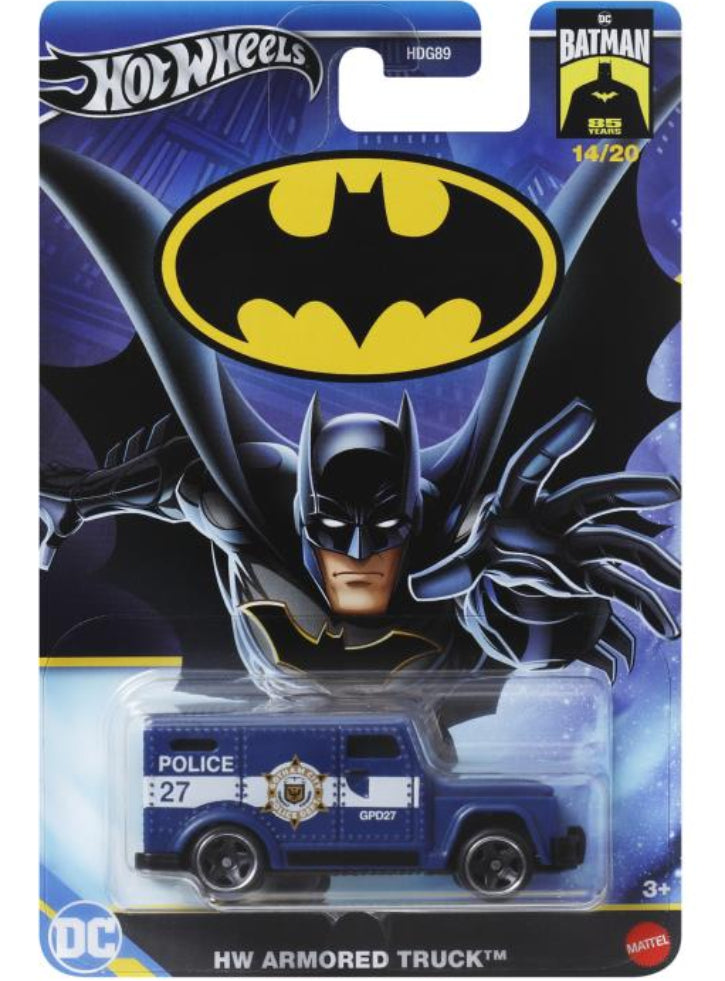 Hot Wheels Masini Tematice Batman - Armored Truck