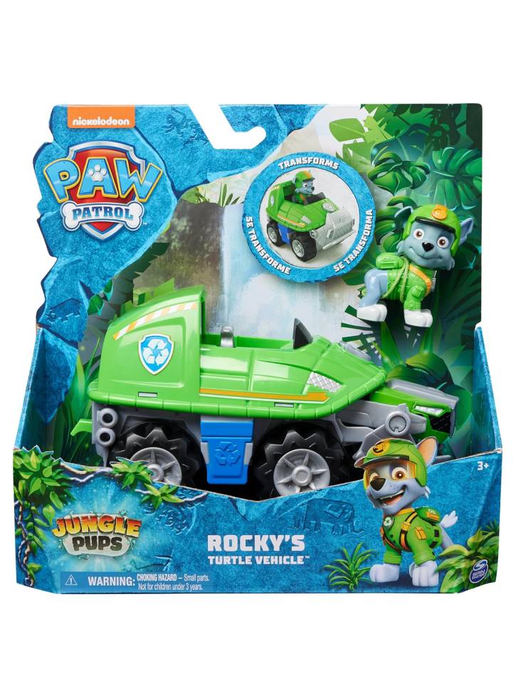 Paw Patrol Vehiculul lui Rocky Turtle / 1
