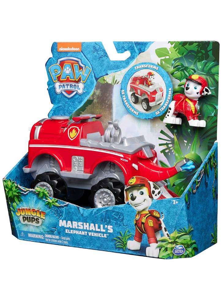Paw Patrol Vehiculul lui Marshall si elefant / 1