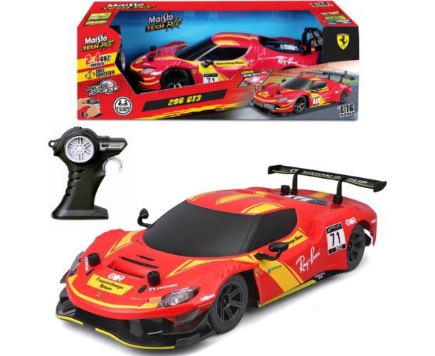 Maisto Ferrari 296 GT3 radiocomandata, 1:16 / 4