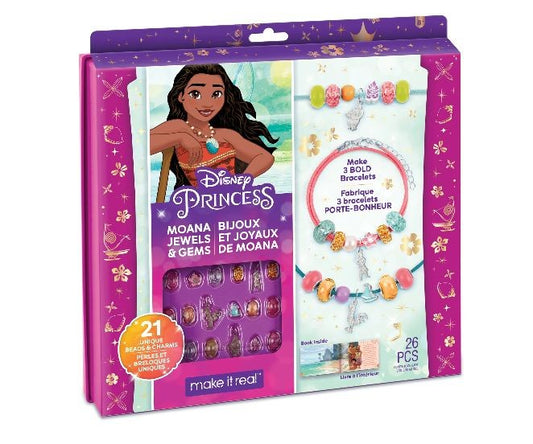 Set creatie bratari Make it Real Disney Princess Moana 26 piese / 12