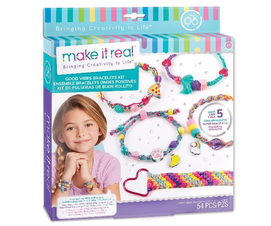 Set creatie bratari Make it Real 54 piese / 6