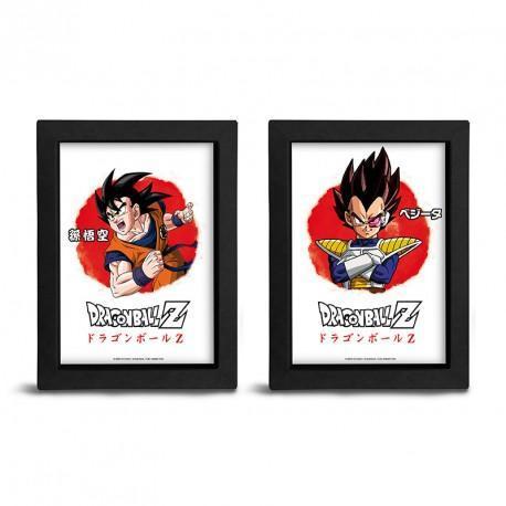 Dragon Ball Z - Black Kraft frames 15*20 - asst - Asian Art  x20