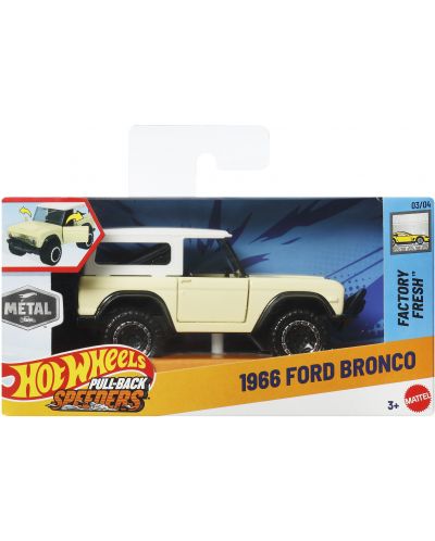 Hot Wheels Pull-back Speeders - 1966 Ford Bronco