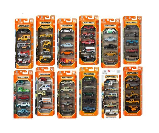 Set 5 masinute - asortat / 12