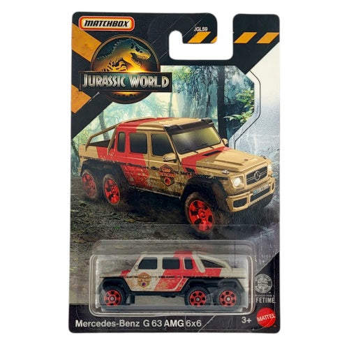 Matchbox Jurassic World 1:64, '97 Mercedes Benz G63 AMG 6X6