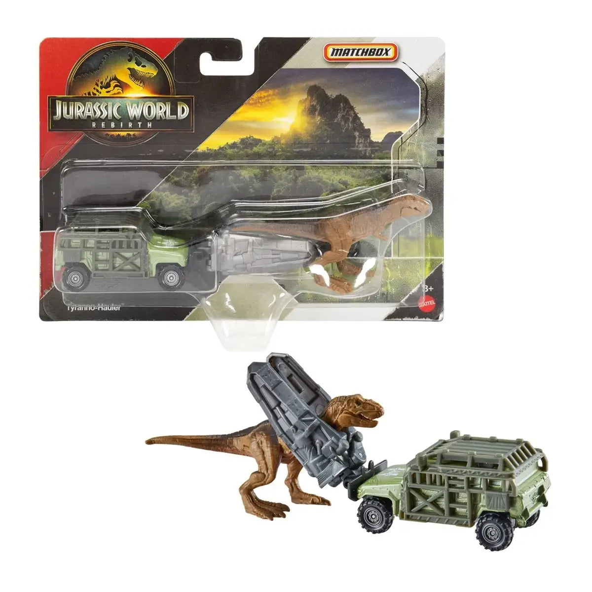Matchbox Jurassic World Dino Transporters - Tyranno-Hauler